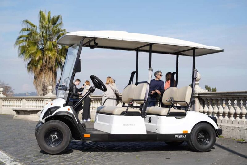 Roma City Golf Card Pick up tour - Starting Point at Piazza di San Pantaleo