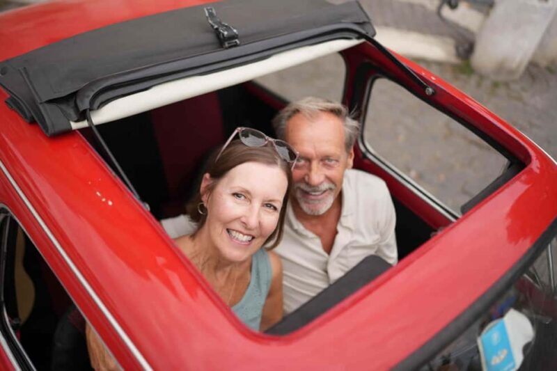 Roma: Gelato & Fiat 500 Vintage Adventure - Authentic Italian Gelato Sampling in Style