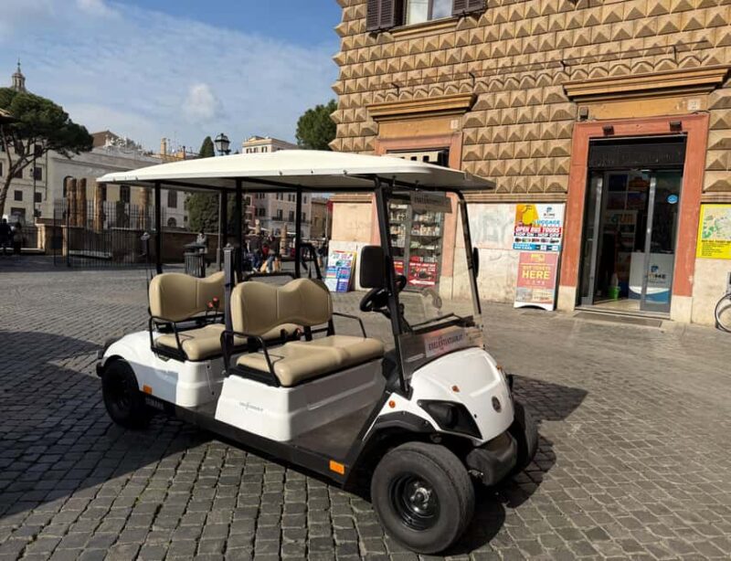 Roma: Golf Cart Night Pick up Tour - Start at the Heart of Rome’s Historic Center