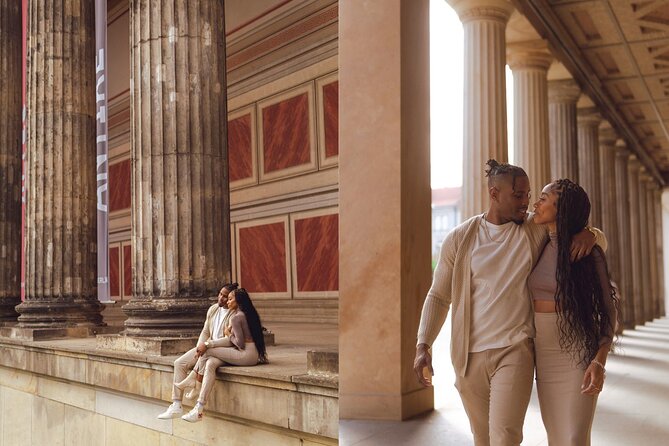Romantic Couple Photoshoot in the Heart of Berlin - Iconic Museum Island as a Backdrop for Love