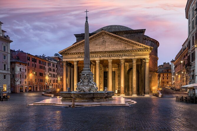 Romantic Glow of Rome Twilight Walking Tour - The Trevi Fountain Under the Evening Sky