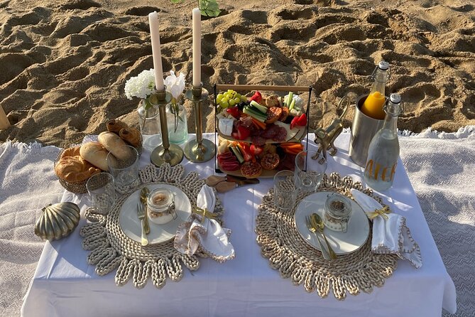 Romantic Picnic - The Picnic Setup: Elegant and Thoughtful