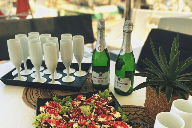 Romantic Sunset Catamran Cruise from Panormo Port with Wine - Experience a Romantic Sunset Catamaran Cruise from Panormo Port in Crete