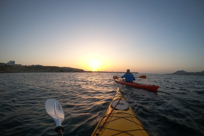 Romantic Sunset Kayaking Tour in Milos - Exploring the Caves of Papafragas