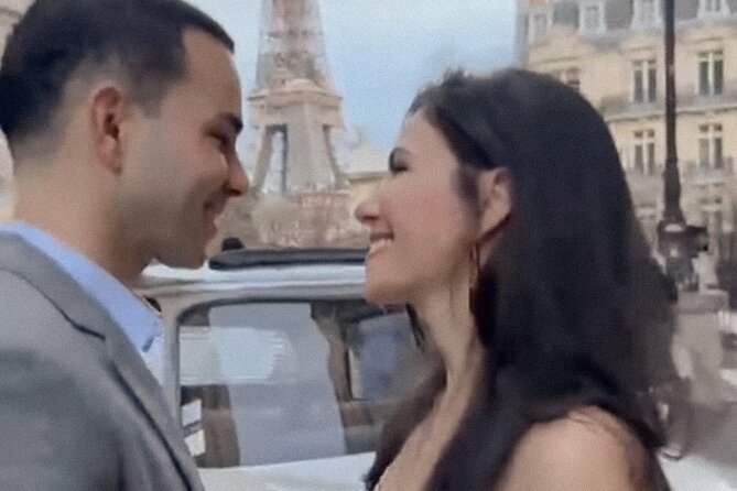 Romantic Tour of Paris in a Vintage Luxury Open-Top French Car - The Personalized and Romantic Element