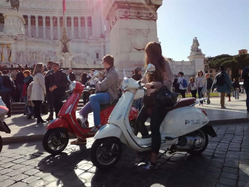 Rome: 125cc Vespa Primavera 24-, 48-, or 72-Hour Rental - Starting Point at Via Cavour, near Termini Station