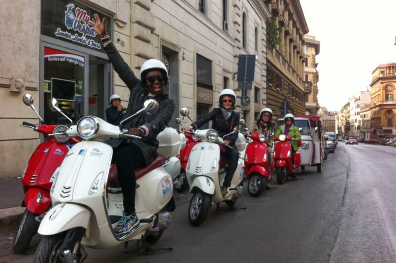 Rome 24-Hour Vespa Primavera Rental - The Meeting Point at Via Cavour 80