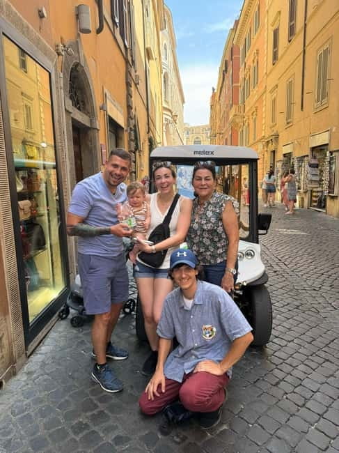 Rome 3 hours Golf Cart Sightseeing tour with gelato/suppli - Pacing and Overall Experience