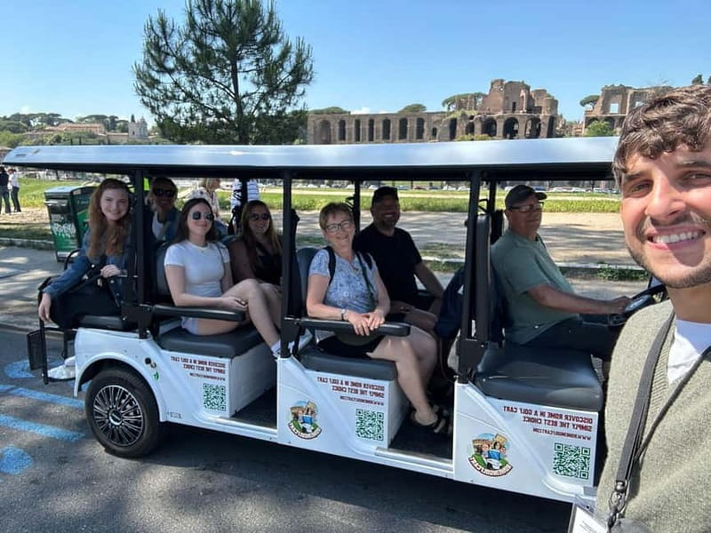 Rome: 4 Hour Electric Golf Cart Tour with Hotel Pickup - Explore Rome in Style on a 4-Hour Electric Golf Cart Tour with Hotel Pickup
