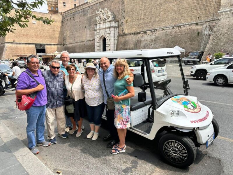 Rome: 4 Hour Electric Golf Cart Tour with Hotel Pickup - Experience the Unique Charm of Rome’s Alleyways and Squares