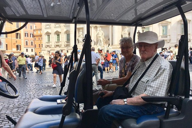 Rome 4 hours Golf Cart Private Sight Seeing Group Tour - Key Points