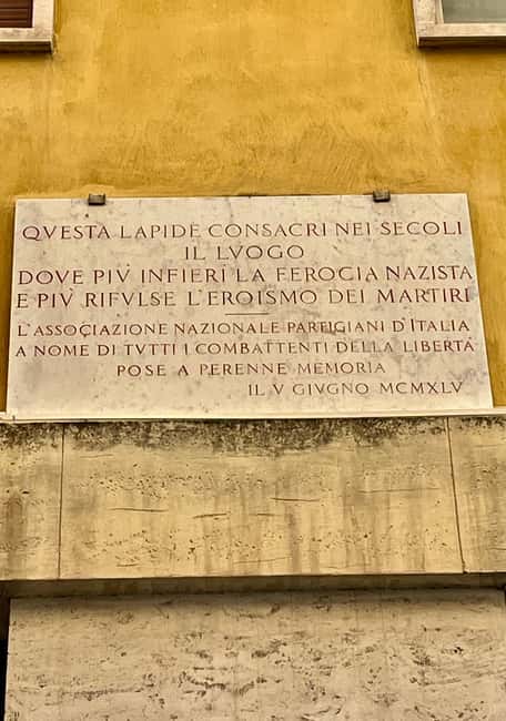 Rome: An Open City! - Discover Rome’s WWII Past and Iconic Monuments in 3 Hours