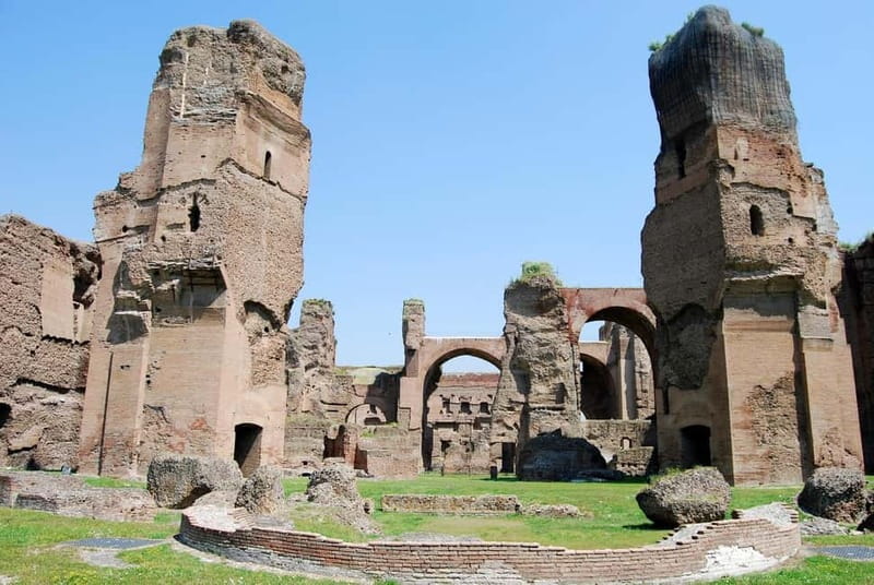 Rome: Ancient Baths of Caracalla Ticket & Audio Guide - Key Points