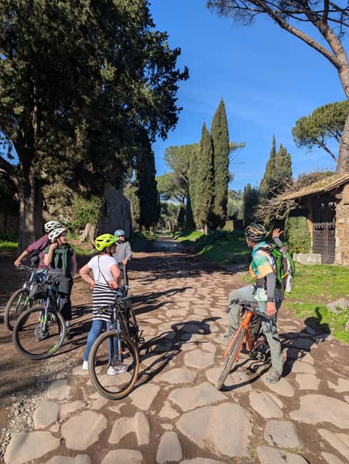 Rome: Appian Way, Aqueducts, & Catacombs E-Bike Guided Tour - Explore Rome’s Ancient Sites on an E-Bike Tour