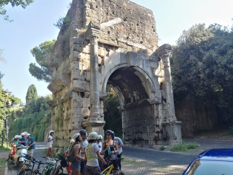 Rome: Appian Way Aqueducts E-Bike Tour & Optional Catacombs - Exploring the Appian Way and Roman Aqueducts