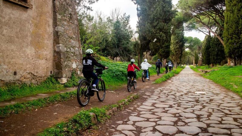 Rome: Appian Way Aqueducts E-Bike Tour & Optional Catacombs - Practicalities: Meeting Point and Tour Details
