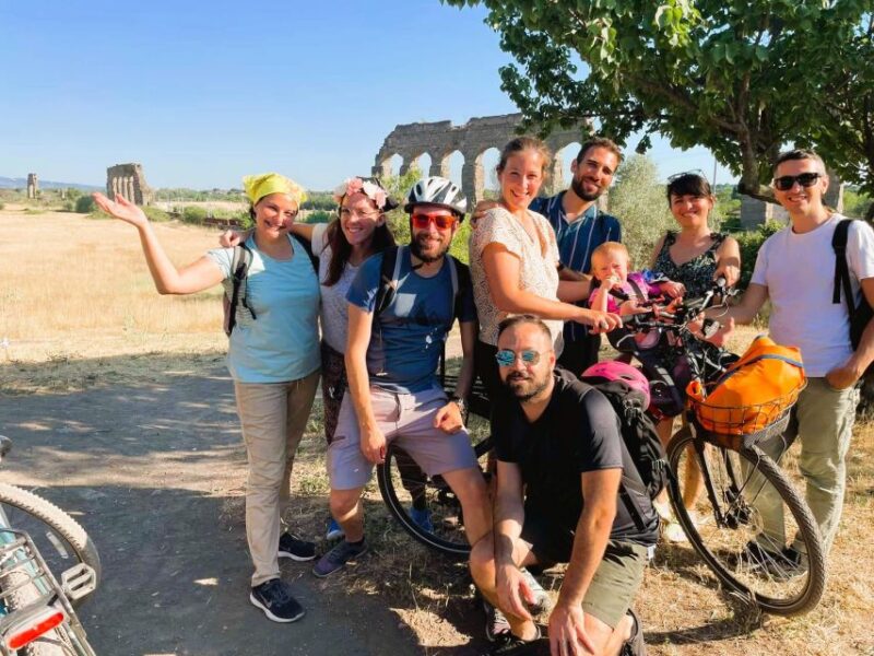 Rome: Appian Way & Catacomb Sunset E-bike Tour, Food & Drink - The Bikes and Riding Experience