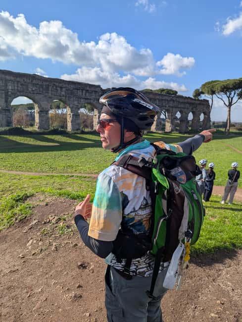 Rome: Appian Way, Catacombs & Aqueducts by eBike + Transfer - Equipment, Safety, and Rider Requirements