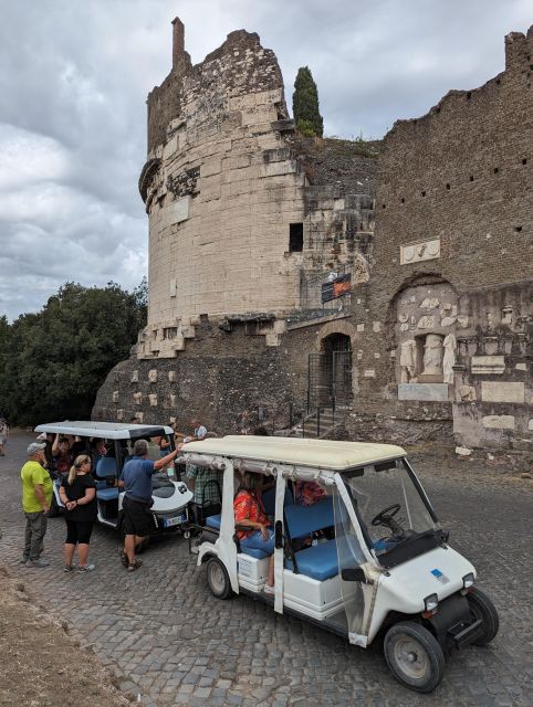 Rome: Appian Way & Catacombs Golf Cart Shared Tour - Explore Rome’s Ancient Pathways and Underground Catacombs by Golf Cart