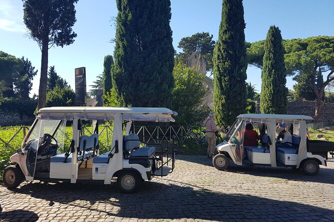 Rome: Appian Way & Catacombs Golf Cart Tour - Shared|Small groups - Concluding the Tour Along the Appian Way