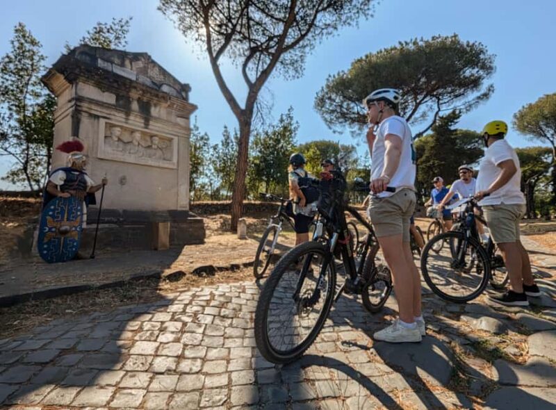 Rome: Appian Way E-Bike 4.5h W/Private Transfer-Skip Traffic - Key Points