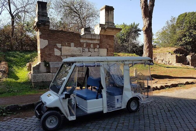 Rome: Appian Way Golf Cart Charter with Driver - Private - What’s Included and What to Consider