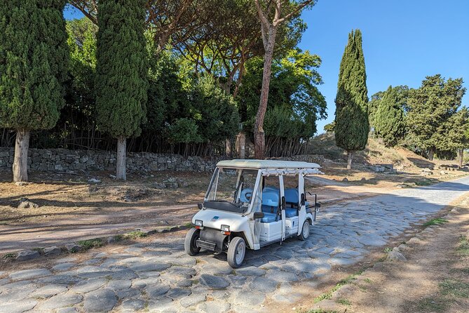 Rome: Appian Way Golf Cart Charter with Driver - Private - The Route and Landmark Highlights