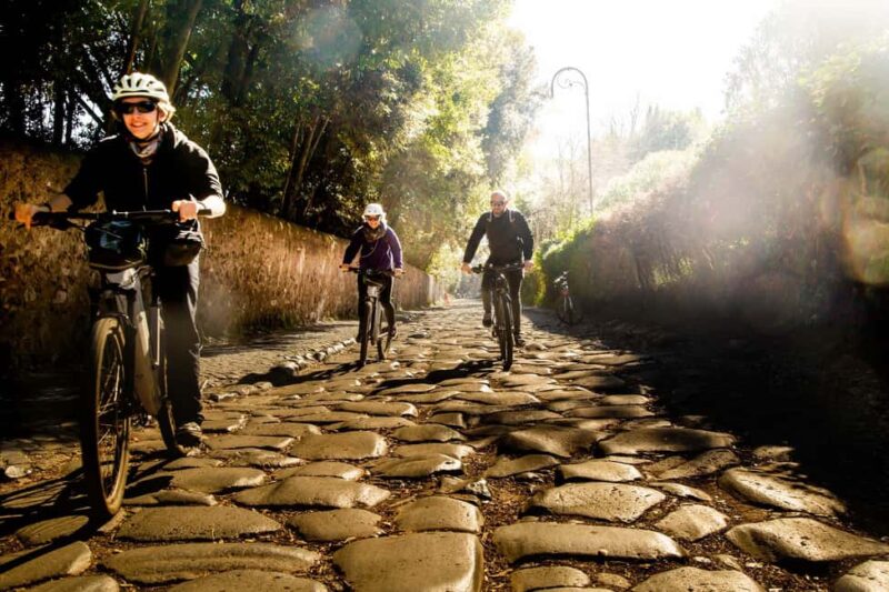 Rome: Appian Way Underground and Catacombs E-Bike Tour - The Comfortable and Eco-Friendly E-Bikes