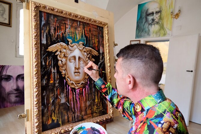 Rome Art Experience with famous Artist - Inside the Private Atelier: Techniques and Inspiration