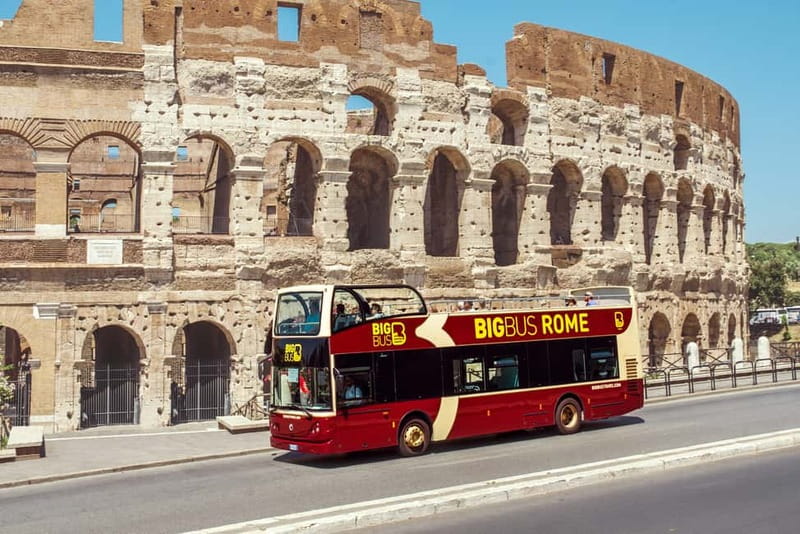Rome: Big Bus Hop-on, Hop-off Open-Top Sightseeing Tour - Discovering Iconic Landmarks from the Top Deck