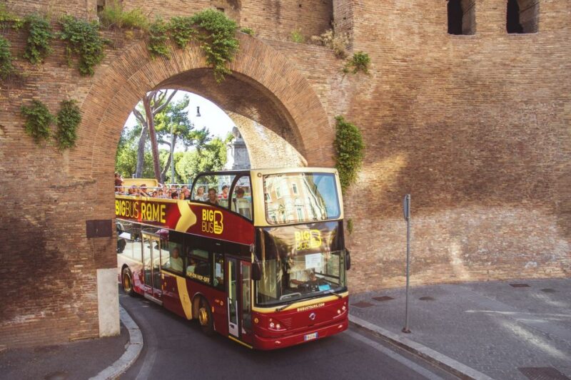 Rome: Big Bus Hop-on, Hop-off Open-Top Sightseeing Tour - Navigating Rome’s Historic Center and Beyond