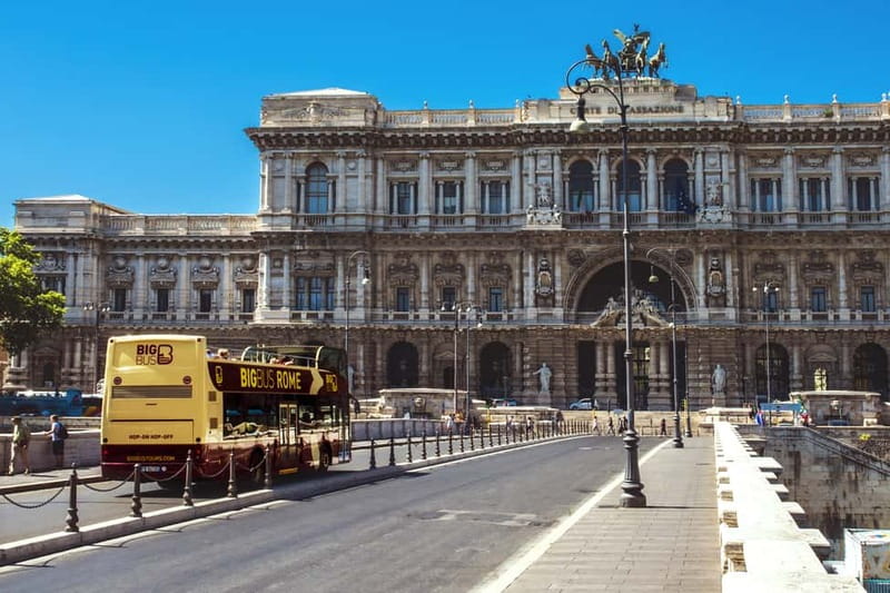 Rome: Big Bus Hop-on, Hop-off Open-Top Sightseeing Tour - Flexibility with Ticket Options and Additional Features