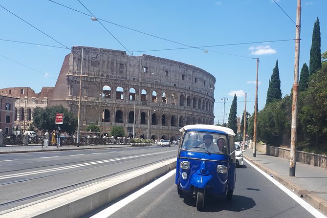 Rome by Ape Calessino Auto Rickshaw - Food and Refreshments During the Tour