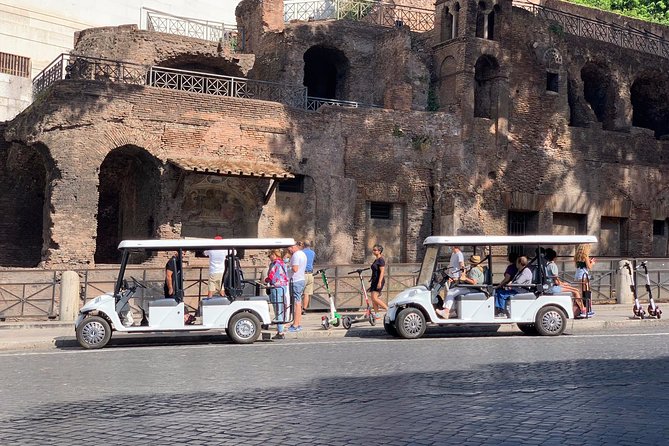 Rome by Golf Cart & Food Tasting - Food Tasting to End the Tour
