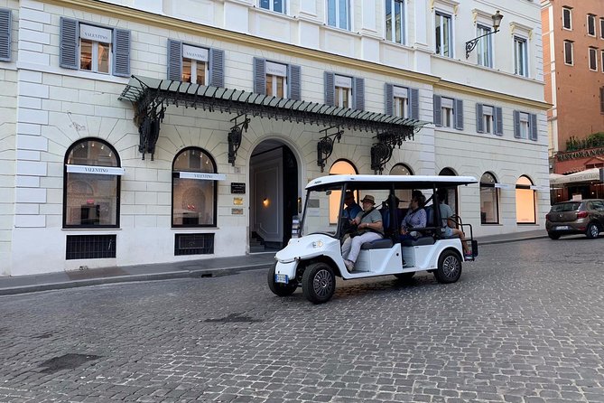 Rome by Golf Cart & Food Tasting - The Best Choice for Eco-Conscious Sightseers and Food Lovers