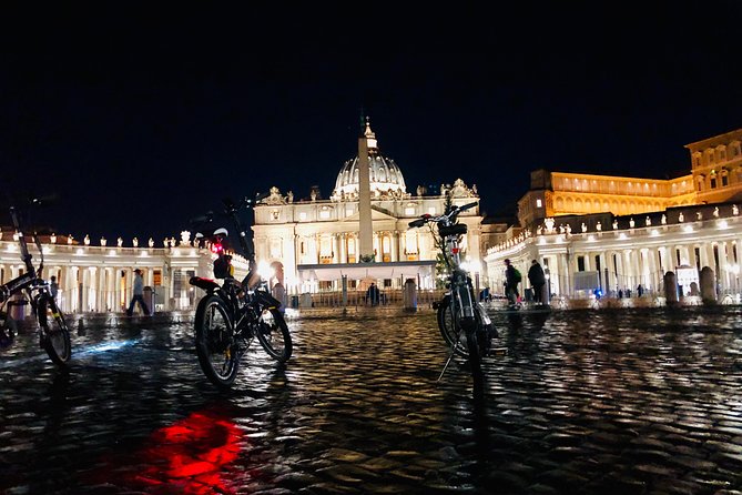 Rome by Night-Ebike tour with Food and Wine Tasting - Food and Wine Sampling Experience