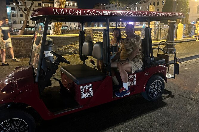 Rome by Night: Golf Cart Tour - What’s Not Included and Tips for Participants