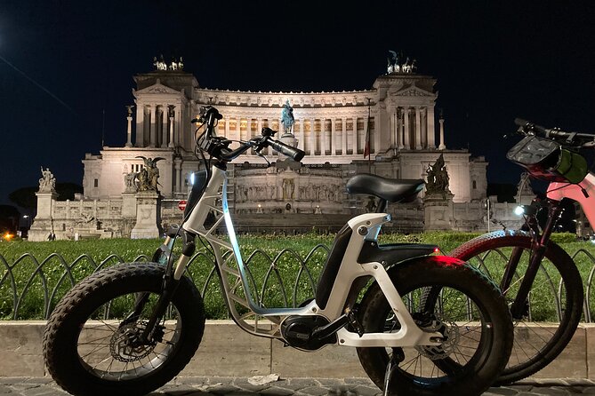 Rome by Night PRIVATE e-bike Tour - Key Points