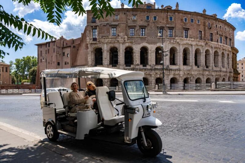 Rome by Tuk-Tuk: Local Guide, Hidden Gems - Exploring the Mouth of Truth and Theater of Marcellus