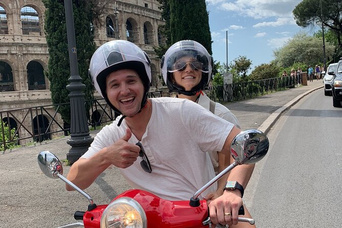 Rome by Vespa  Official Tour: Drive or Ride as Passenger - Starting at Rione Monti with Francesco and the Vespa Experience