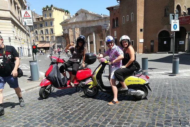 Rome by Vespa Semi Private Tour | MAX 6 PEOPLE GUARANTEED - Exploring the Aventine Hill and Its Hidden Viewpoints