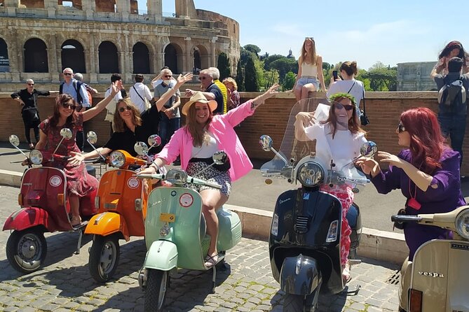 Rome by Vespa with a local - Starting Point and Flexible Drop-off in Central Rome