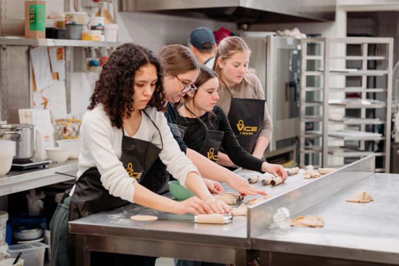 Rome: Cannoli, Gelato, Tiramisu Baking & Cooking Class - Making Italian Tiramisu, Cannoli, and Gelato