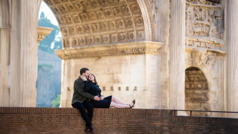 Rome: Capitoline Hill Photoshoot - Private session - The Timing and Lighting for Optimal Photos