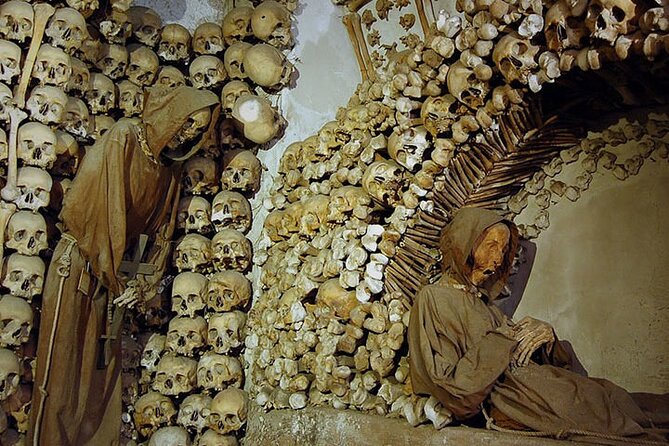 Rome Catacombs Capuchin Crypts with Rome city semi pvt tour - Meeting Point at Via Vittorio Veneto, 27