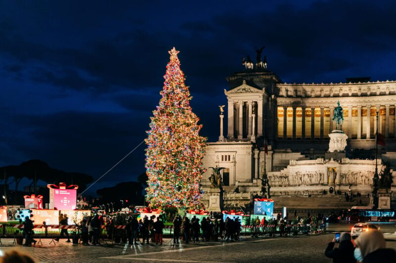 Rome: Christmas Lights Walking Tour - Practical Details: Meeting Point, Group Size, and Accessibility