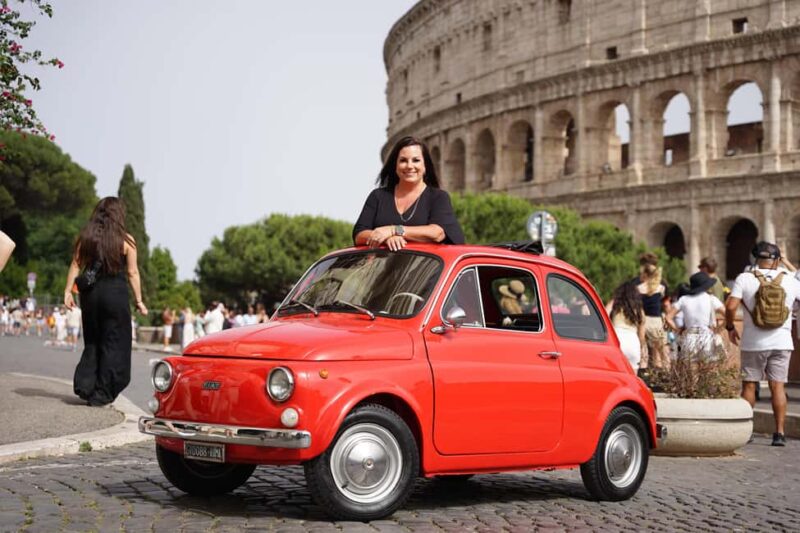 Rome: Ciao Bella Fiat 500 Vintage Journey with Aperol Spritz - Discover Rome’s Charm in a Classic Fiat 500