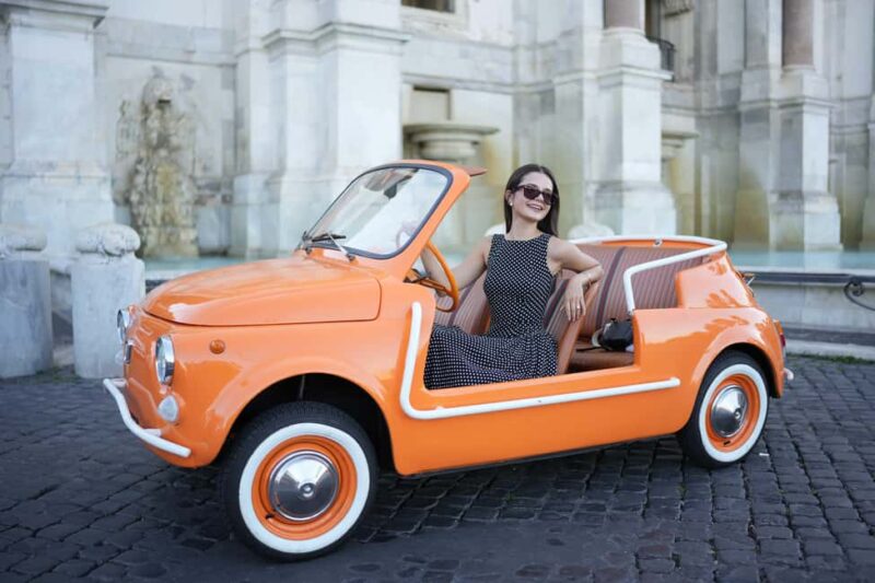 Rome: Ciao Bella Fiat 500 Vintage Journey with Aperol Spritz - A Refreshing Aperol Spritz in the Heart of Rome