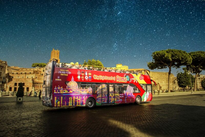 Rome: City Highlights Open-Top Bus Night Tour - Practical Tips for a Great Night Tour Experience