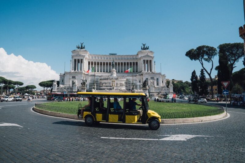 Rome: City Highlights Tour by Electric Golf Cart - Key Points